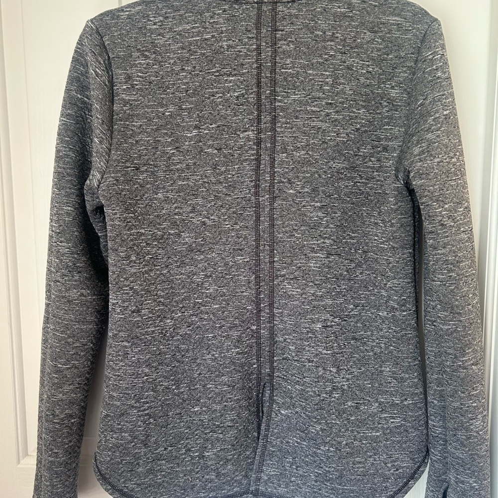 Puma Women's Gray Quarter-Zip Pullover Warm Cell Technology Size Medium - Picture 4 of 7